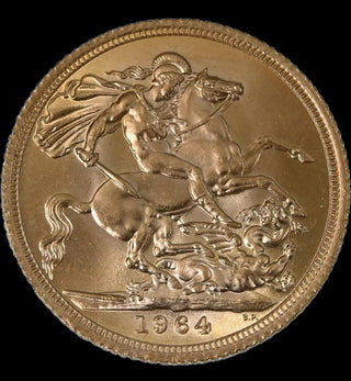 1964 Queen Elizabeth II Gold Full Sovereign